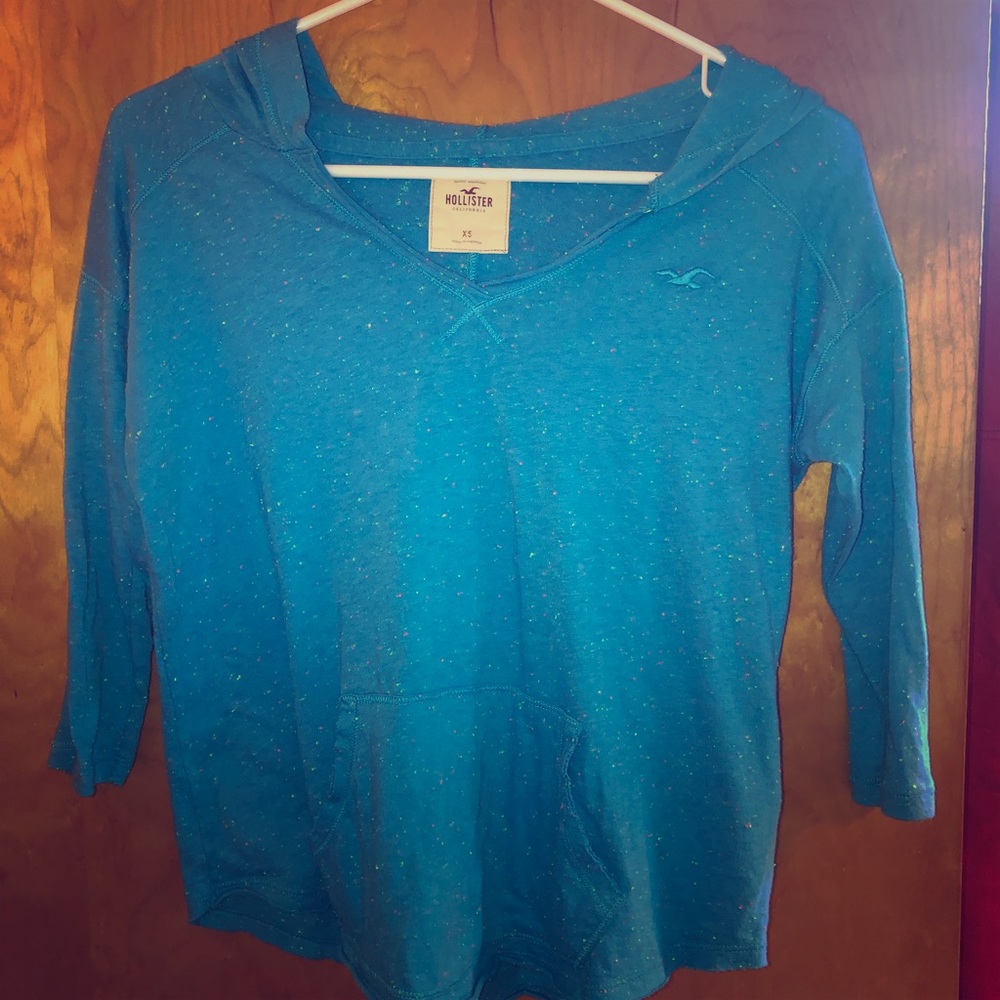 HOLLISTER CROPPED HOODIE